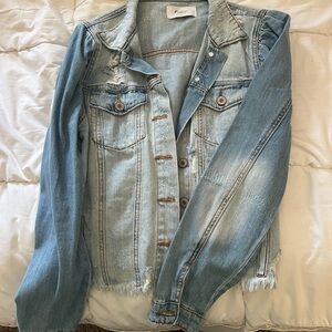 Kancan Light Blue Denim Jacket